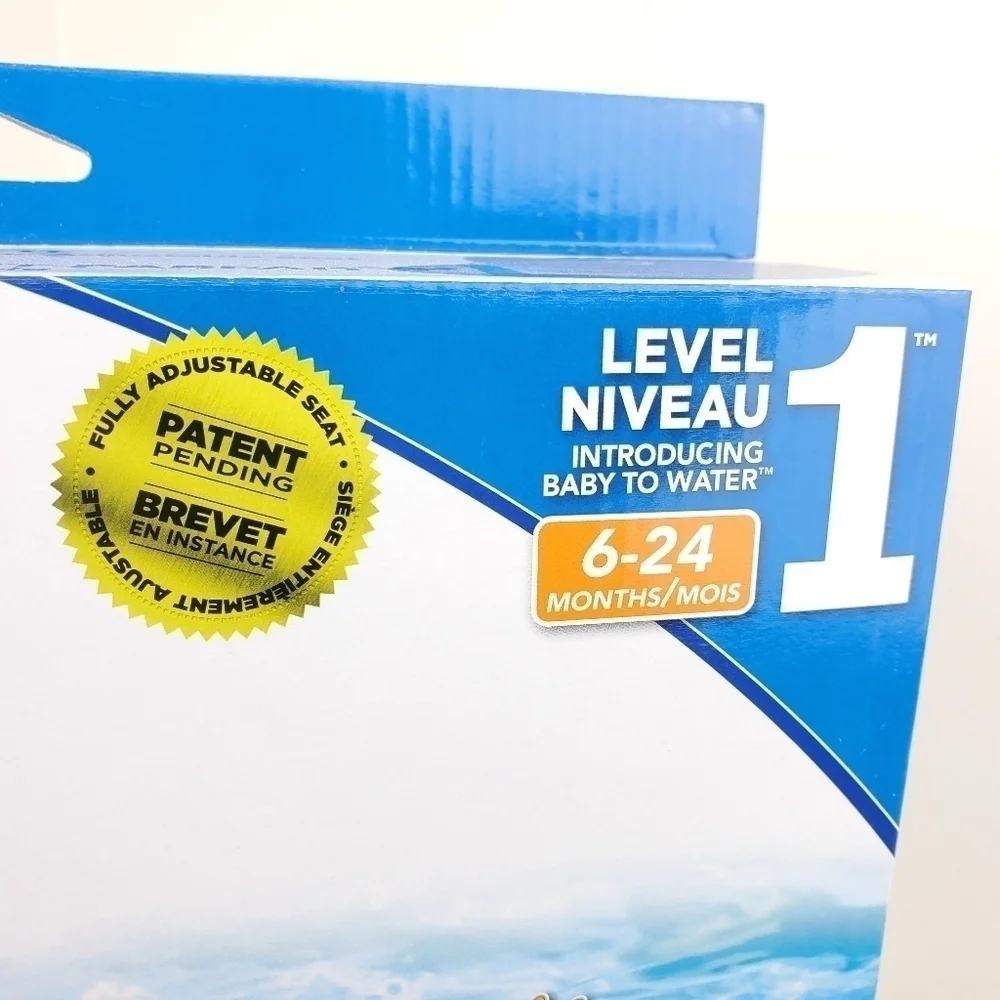 Kids SwimSchool Fun Fish BabyBoat in Blue by Aqua Leisure 6-24 months New - Picture 6 of 12